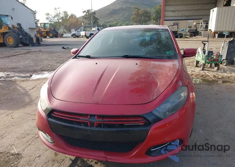 2013 Dodge Dart Rallye z USA, uszkodzony, nr VIN 1C3CDFBH2DD698928